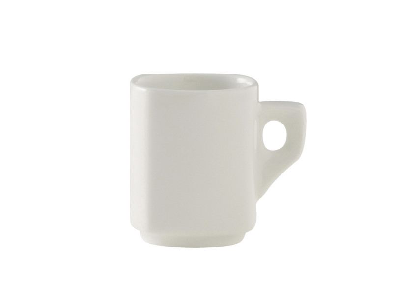 Tasse à expresso rond blanc porcelaine 9 cl Ø 5,2 cm Cafett
