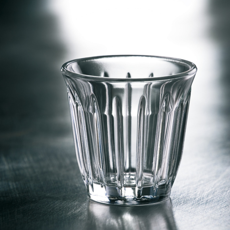 Gobelet expresso verre pressé 10 cl Zinc La Rochere