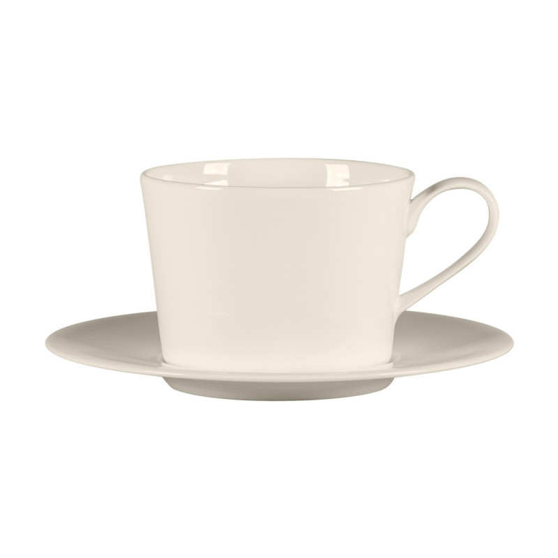 Tasse à café / thé rond ivoire porcelaine 23,7 cl Ø 8,9 cm Fedra Rak