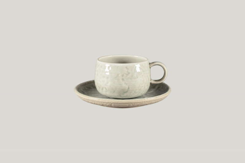 Tasse à café rond céladon porcelaine 28 cl Ø 9 cm Krush Rak