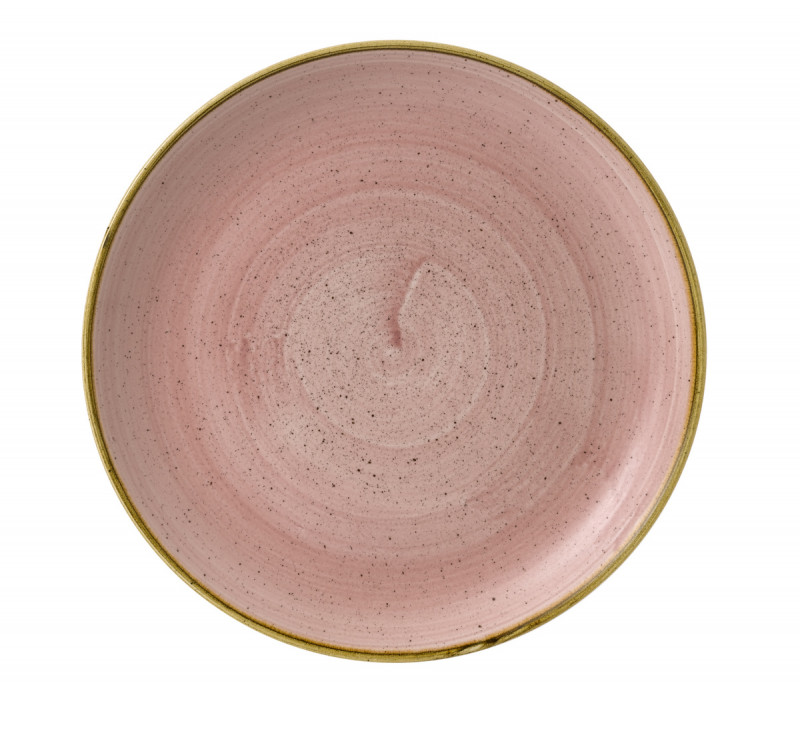 Assiette coupe rond Petal Pink porcelaine Ø 28,8 cm Stonecast Churchill